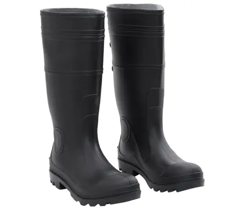 Guminiai Batai, Juodos Spalvos, Pvc, 43 Dydžio