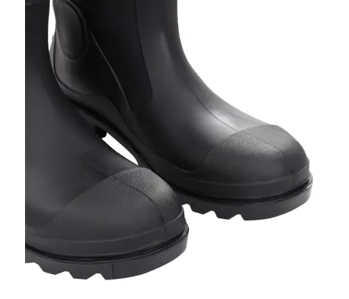 Gumijas Zābaki, Melni, 45. Izmērs, Pvc Vidaxl