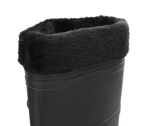 Gumijas Zābaki Ar Izņemamu Zeķi, Melni, 39. Izmērs, Pvc Vidaxl