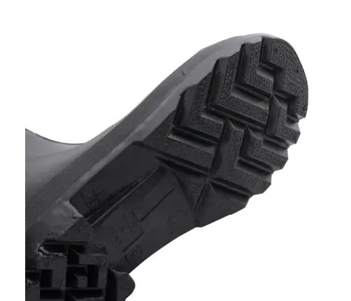 Gumijas Zābaki Ar Izņemamu Zeķi, Melni, 42. Izmērs, Pvc Vidaxl