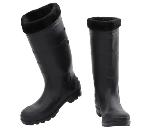 Eemaldatava Voodriga Kummikud, Must, Suurus 43, Pvc