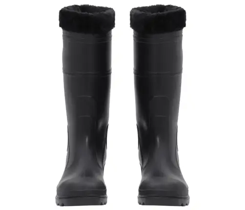 Eemaldatava Voodriga Kummikud, Must, Suurus 43, Pvc