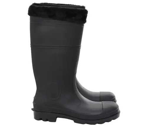 Eemaldatava Voodriga Kummikud, Must, Suurus 46, Pvc