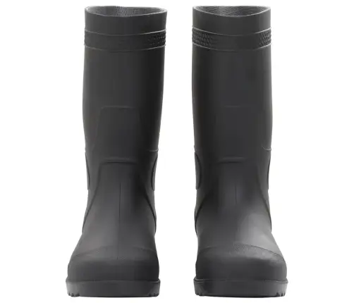 Gumijas Zābaki, Melni, 38. Izmērs, Pvc Vidaxl