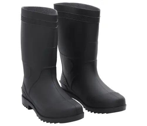 Kummikud, Must, Suurus 43, Pvc