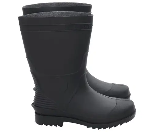 Kummikud, Must, Suurus 43, Pvc