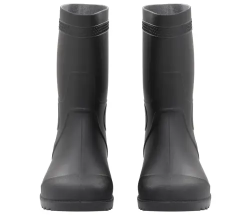 Gumijas Zābaki, Melni, 45. Izmērs, Pvc Vidaxl