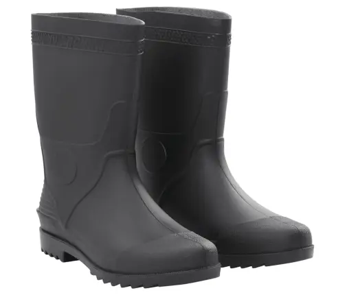 Guminiai Batai, Juodos Spalvos, Pvc, 46 Dydžio