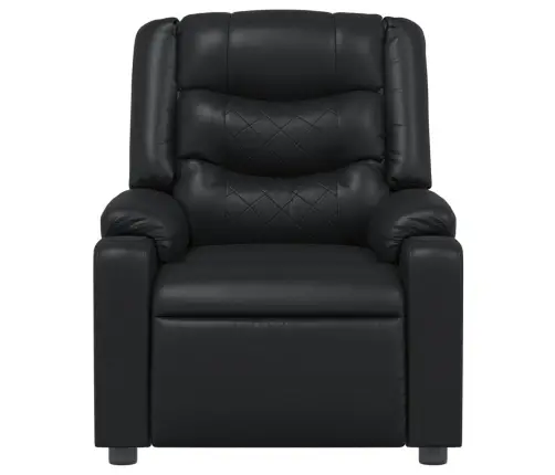 Masāžas Krēsls, Atgāžams, Melna Mākslīgā Āda Vidaxl