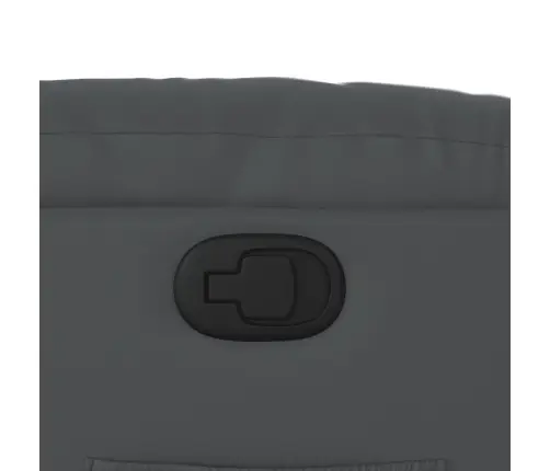 Atlošiamas Krėslas, Pilkos Spalvos, Dirbtinė Oda