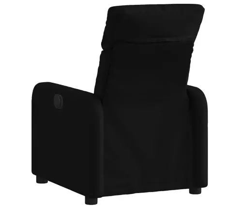 Atpūtas Krēsls, Atgāžams, Melns Audums Vidaxl