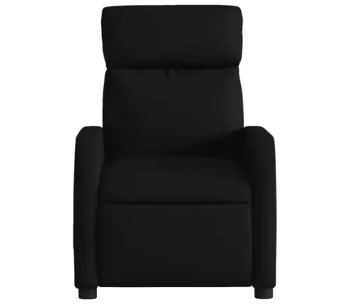 Atpūtas Krēsls, Atgāžams, Melns Audums Vidaxl