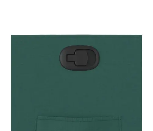 Atpūtas Krēsls, Atgāžams, Tumši Zaļš Audums Vidaxl