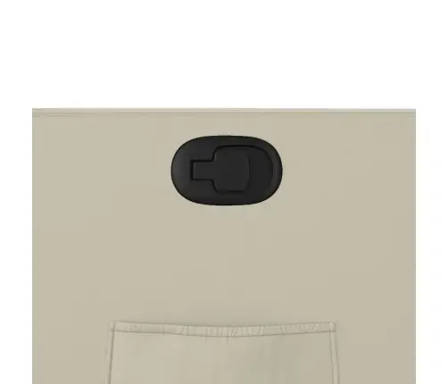 Atpūtas Krēsls, Atgāžams, Krēmkrāsas Mākslīgā Āda Vidaxl