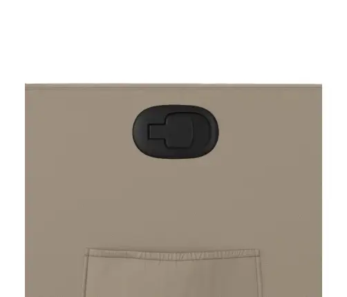 Atpūtas Krēsls, Atgāžams, Kapučīno Krāsas Mākslīgā Āda Vidaxl