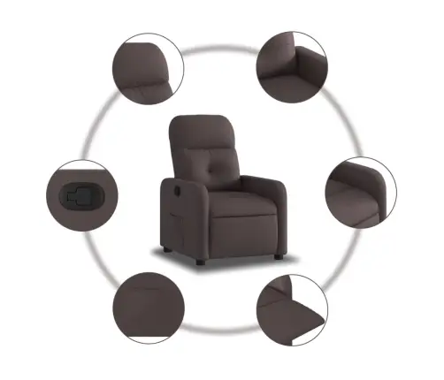 Tugitool, Tumepruun, Kangas