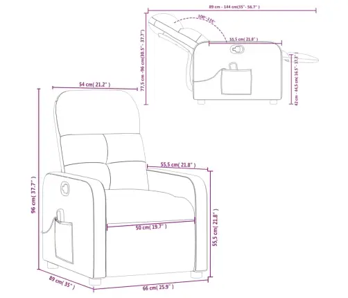 Massaažitool, Tumeroheline, Kangas