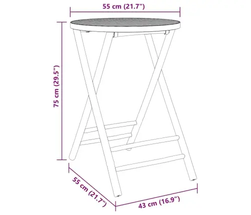 3-Osaline Kokkupandav Bistrookomplekt, Tumehallide Patjadega