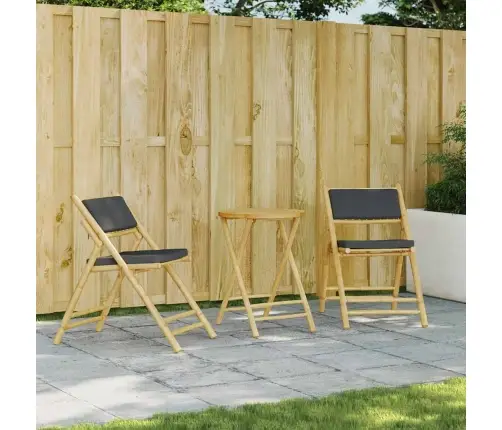 3-Osaline Kokkupandav Bistrookomplekt, Tumehallide Patjadega