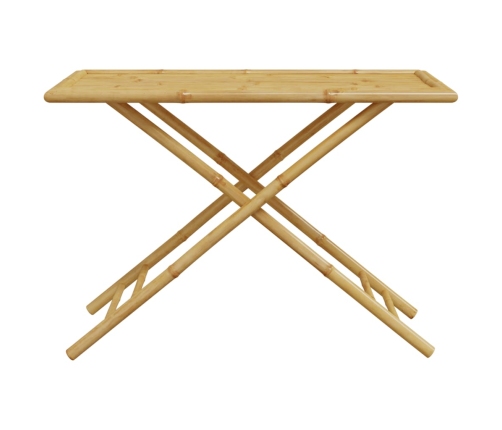 Sulankstomas Sodo Stalas, 110X55X75cm Bambukas