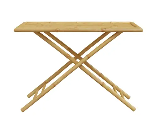 Saliekams Dārza Galds, 110X55X75 Cm, Bambuss Vidaxl