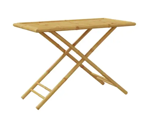 Saliekams Dārza Galds, 110X55X75 Cm, Bambuss Vidaxl