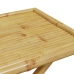 Sulankstomas Sodo Stalas, 110X55X75cm Bambukas