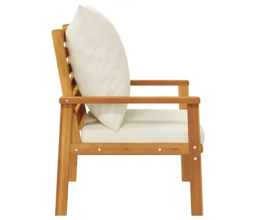 Dārza Krēsli Ar Matračiem, 2 Gab., Akācijas Masīvkoks Vidaxl
