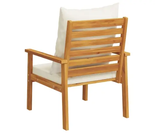Dārza Krēsli Ar Matračiem, 2 Gab., Akācijas Masīvkoks Vidaxl