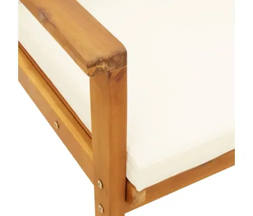 Dārza Krēsli Ar Matračiem, 2 Gab., Akācijas Masīvkoks Vidaxl