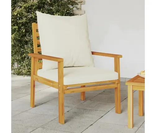 Dārza Krēsli Ar Matračiem, 2 Gab., Akācijas Masīvkoks Vidaxl