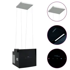 Köögisaare Õhupuhasti Puutetundlik Lcd, Karastatud Klaas