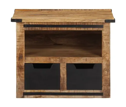 Kohvilaud Sahtlitega, 50 X 50 X 40 cm Mangopuit