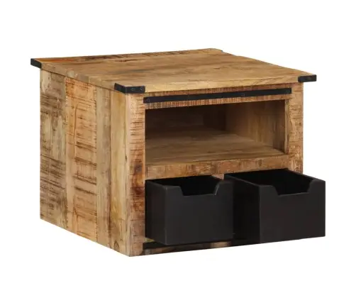 Kohvilaud Sahtlitega, 50 X 50 X 40 cm Mangopuit