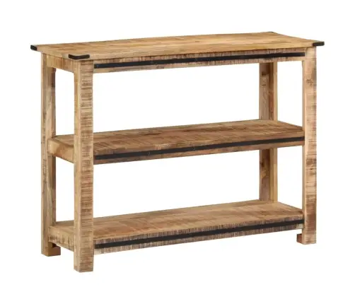 Konsolinis Staliukas, 100X35X75cm Mango Medienos Masyvas