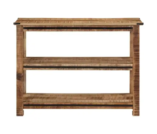 Konsolinis Staliukas, 100X35X75cm Mango Medienos Masyvas