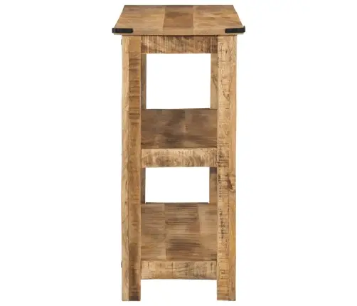 Konsolinis Staliukas, 100X35X75cm Mango Medienos Masyvas