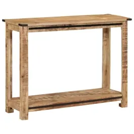 Konsoles Galdiņš, 100X35X75 Cm, Mango Masīvkoks Vidaxl
