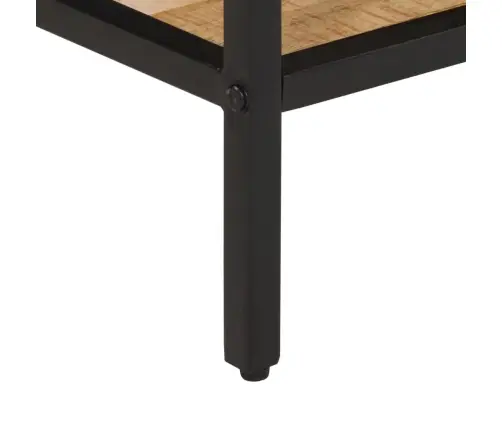 Kavos Staliukas, 55X55X45cm Neapdorotos Mango Medienos Masyvas