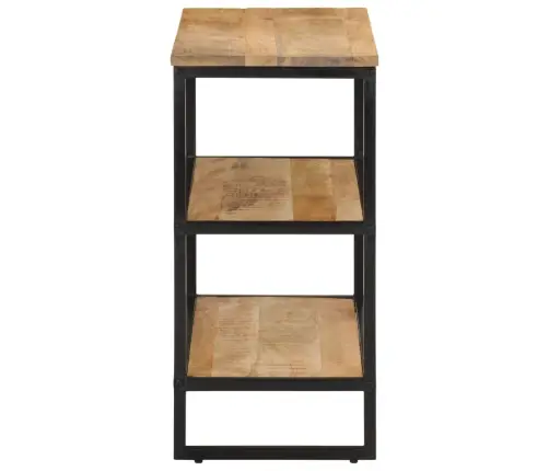 Konsoles Galdiņš, 70X35X70 Cm, Raupjš Mango Masīvkoks Vidaxl