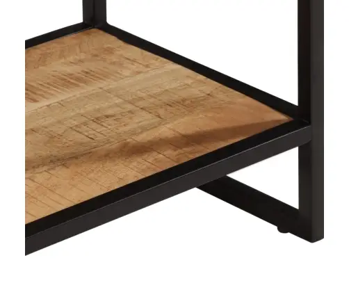 Konsoles Galdiņš, 70X35X70 Cm, Raupjš Mango Masīvkoks Vidaxl