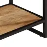Konsolinis Staliukas, 100X35X70cm Neapdorota Mango Mediena