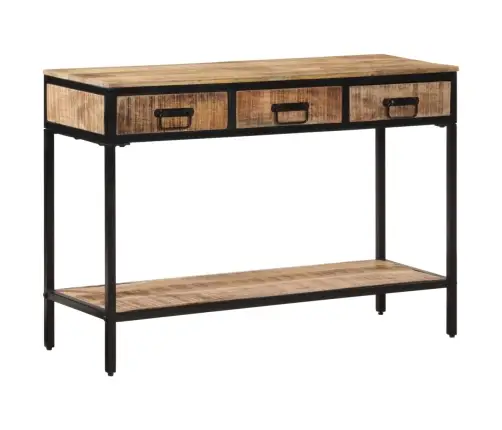 Konsoles Galdiņš, 100X35X70 Cm, Mango Masīvkoks Vidaxl