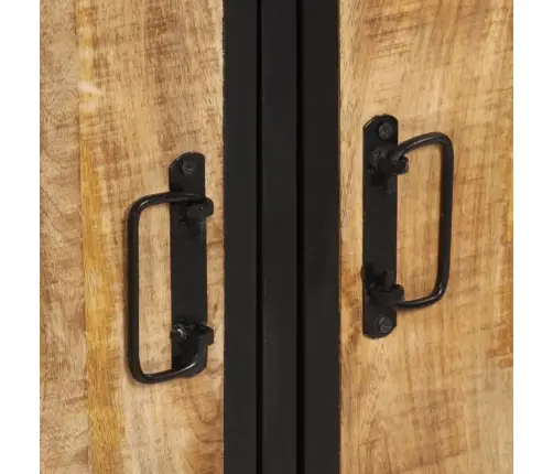 Kumode, 105X35X70 Cm, Neapstrādāts Mango Masīvkoks Vidaxl