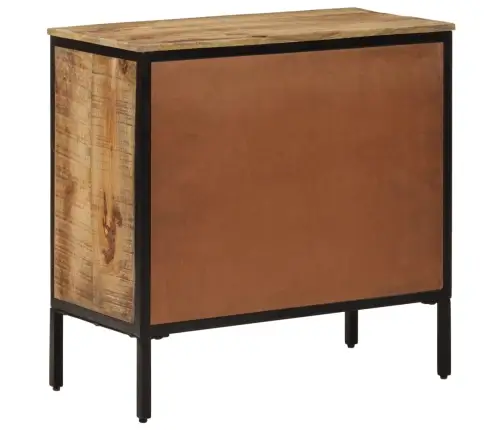 Kumode, 70X35X70 Cm, Neapstrādāts Mango Masīvkoks Vidaxl