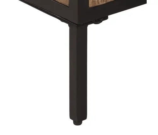 Kumode, 70X35X70 Cm, Neapstrādāts Mango Masīvkoks Vidaxl