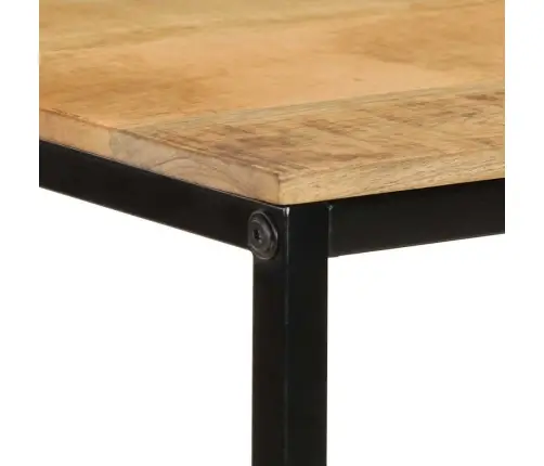 Grāmatu Plaukts 70X35X110 Cm Cieta Koka Raupjas Mango Vidaxl