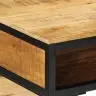 Galds 80X50X75 Cm Masīvkoks Neapstrādāta Manga Vidaxl Galds 80X50X75 Cm Masīvkoks Neapstrādāta Manga Vidaxl