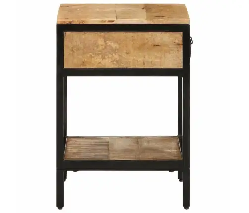 Naktsgaldiņš 40X35X50 Cm Ciets Koks Raugs Mango Vidaxl