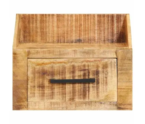 Gultas Skapītis 40X30X30 Cm Cieta Koka Rugā Mango Vidaxl